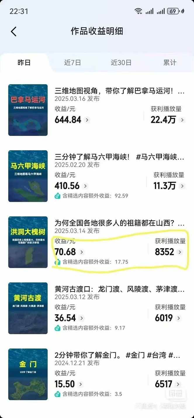 AI三维地理视频制作，全套工具数据包，含谷歌地球与矢量地图资源网络赚钱,项目资源网,副业资源网,兼职项目,网赚课程-副业赚钱-互联网创业-独家轻创IP大圣网创