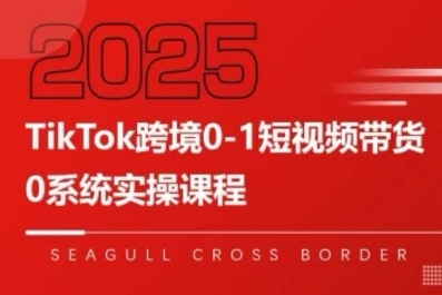 TikTok跨境0-1短视频带货，系统拆解TikTok跨境带货全链路，实现跨境可持续盈利网络赚钱,项目资源网,副业资源网,兼职项目,网赚课程-副业赚钱-互联网创业-独家轻创IP大圣网创