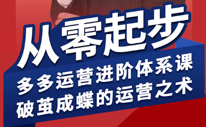 海神·拼多多运营进阶系统课(更新8月)网络赚钱,项目资源网,副业资源网,兼职项目,网赚课程-副业赚钱-互联网创业-独家轻创IP大圣网创