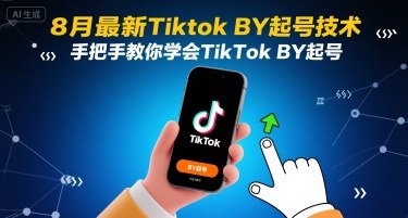 8月最新Tiktok搬运起号技术，手把手教你学会TikTok搬运起号网络赚钱,项目资源网,副业资源网,兼职项目,网赚课程-副业赚钱-互联网创业-独家轻创IP大圣网创