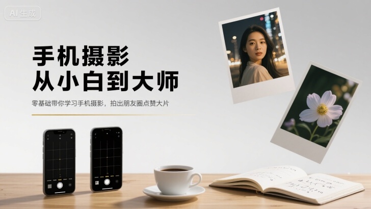 手机摄影从小白到大师，零基础带你学习手机摄影，拍出朋友圈点赞大片网络赚钱,项目资源网,副业资源网,兼职项目,网赚课程-副业赚钱-互联网创业-独家轻创IP大圣网创