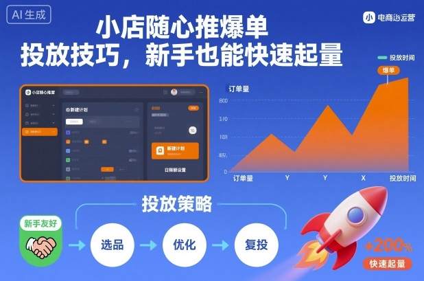 小店随心推爆单投放技巧,新手也能快速起量网络赚钱,项目资源网,副业资源网,兼职项目,网赚课程-副业赚钱-互联网创业-独家轻创IP大圣网创