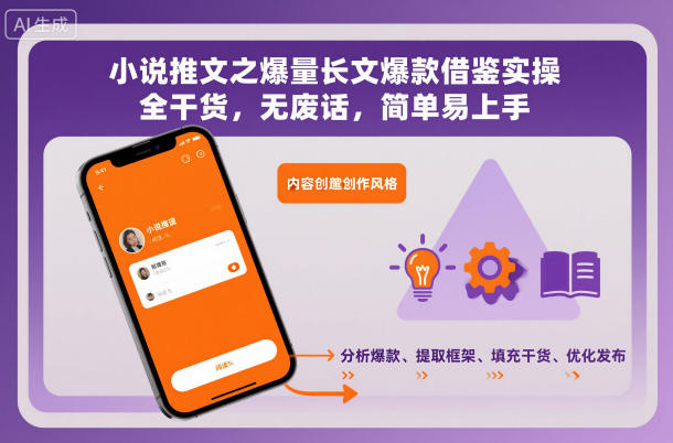 小说推文之爆量长文爆款借鉴实操,全干货,无废话,简单易上手网络赚钱,项目资源网,副业资源网,兼职项目,网赚课程-副业赚钱-互联网创业-独家轻创IP大圣网创