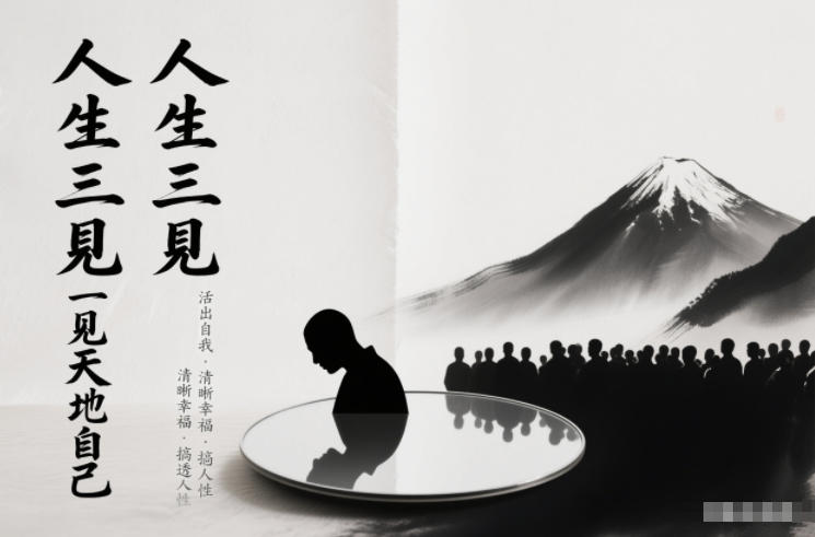 人生三见一见天地见众生见自己,活出自我拥有清晰幸福人生,搞透人性网络赚钱,项目资源网,副业资源网,兼职项目,网赚课程-副业赚钱-互联网创业-独家轻创IP大圣网创