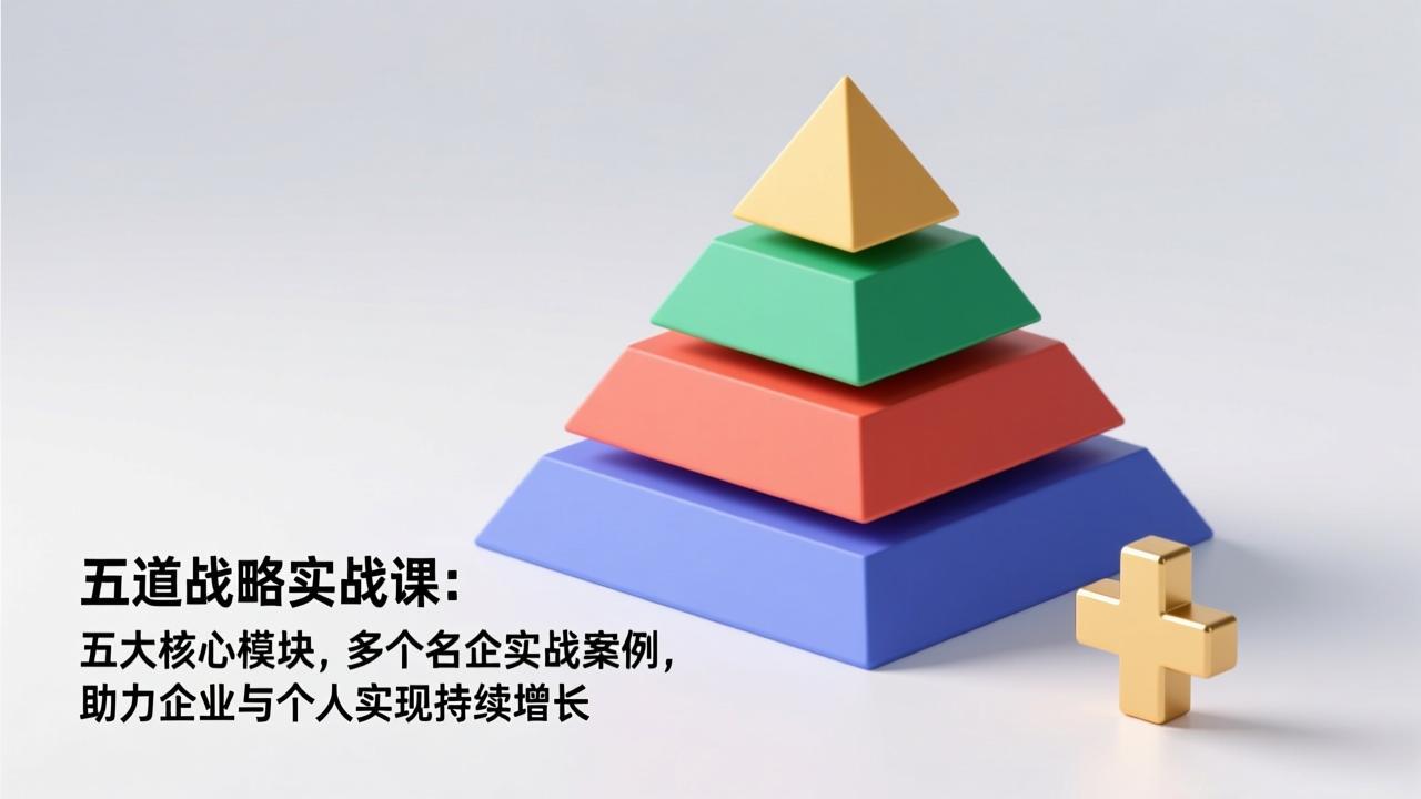 五道战略实战课：五大核心模块，多个名企实战案例，助力企业与个人实现持续增长网络赚钱,项目资源网,副业资源网,兼职项目,网赚课程-副业赚钱-互联网创业-独家轻创IP大圣网创