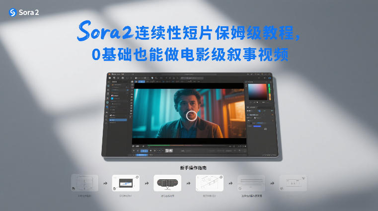 Sora2连续性短片保姆级教程，0基础也能做电影级叙事视频网络赚钱,项目资源网,副业资源网,兼职项目,网赚课程-副业赚钱-互联网创业-独家轻创IP大圣网创