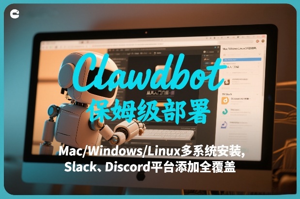 Clawdbot保姆级部署，从入门介绍、Mac/Windows/Linux多系统安装，到Slack、Discord平台添加全覆盖网络赚钱,项目资源网,副业资源网,兼职项目,网赚课程-副业赚钱-互联网创业-独家轻创IP大圣网创