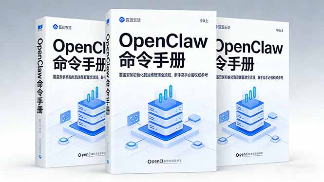 OpenClaw命令手册：覆盖安装初始化到运维管理全流程，新手高手必备权威参考网络赚钱,项目资源网,副业资源网,兼职项目,网赚课程-副业赚钱-互联网创业-独家轻创IP大圣网创