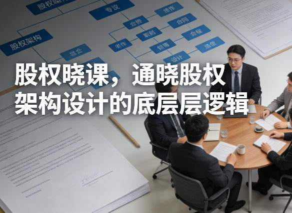 股权晓课，通晓股权架构设计的底层逻辑网络赚钱,项目资源网,副业资源网,兼职项目,网赚课程-副业赚钱-互联网创业-独家轻创IP大圣网创