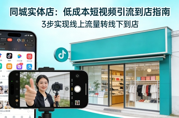 同城实体店,如何低成本把客户从短视频带到线下门店网络赚钱,项目资源网,副业资源网,兼职项目,网赚课程-副业赚钱-互联网创业-独家轻创IP大圣网创