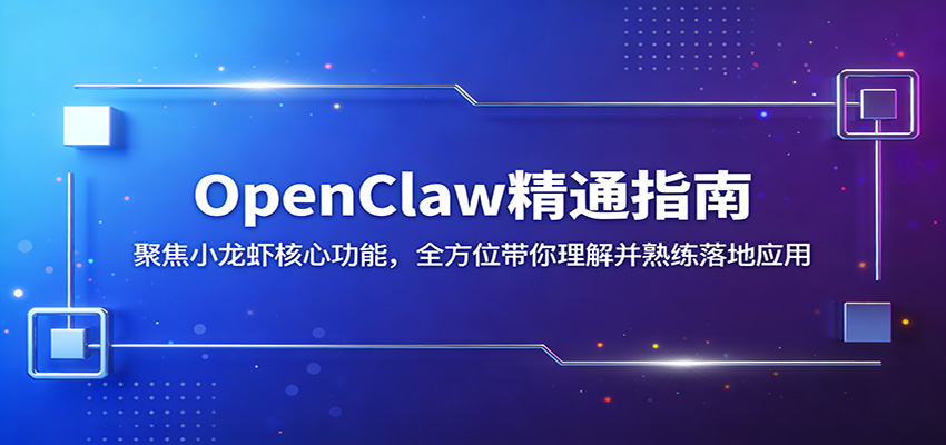 OpenClaw精通指南:聚焦小龙虾核心功能,全方位带你理解并熟练落地应用网络赚钱,项目资源网,副业资源网,兼职项目,网赚课程-副业赚钱-互联网创业-独家轻创IP大圣网创
