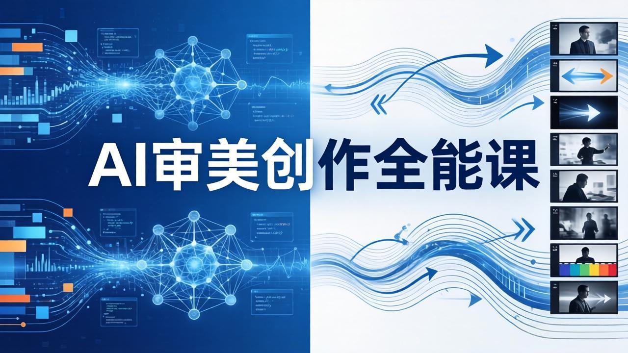 AI审美创作全能课：MJ+Seedance+模型训练+影视分镜+编剧，一站式掌握AI艺术创作网络赚钱,项目资源网,副业资源网,兼职项目,网赚课程-副业赚钱-互联网创业-独家轻创IP大圣网创