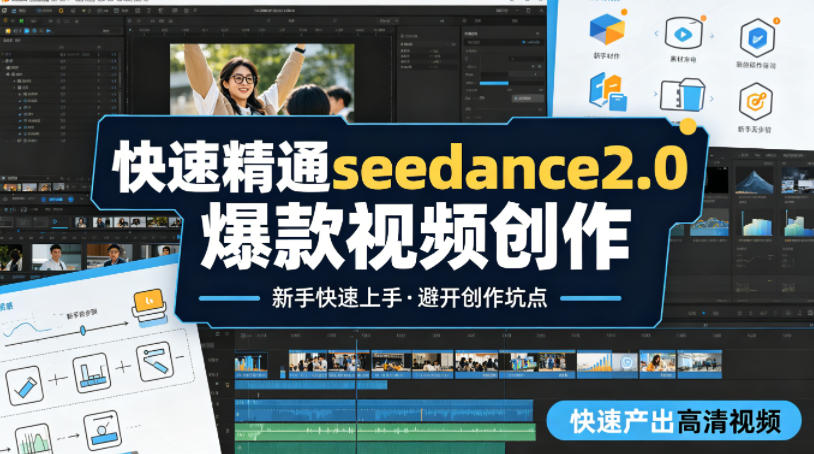快速精通seedance2.0爆款视频创作，快速产出高清视频，避开大量创作坑点，新手也能快速上手网络赚钱,项目资源网,副业资源网,兼职项目,网赚课程-副业赚钱-互联网创业-独家轻创IP大圣网创