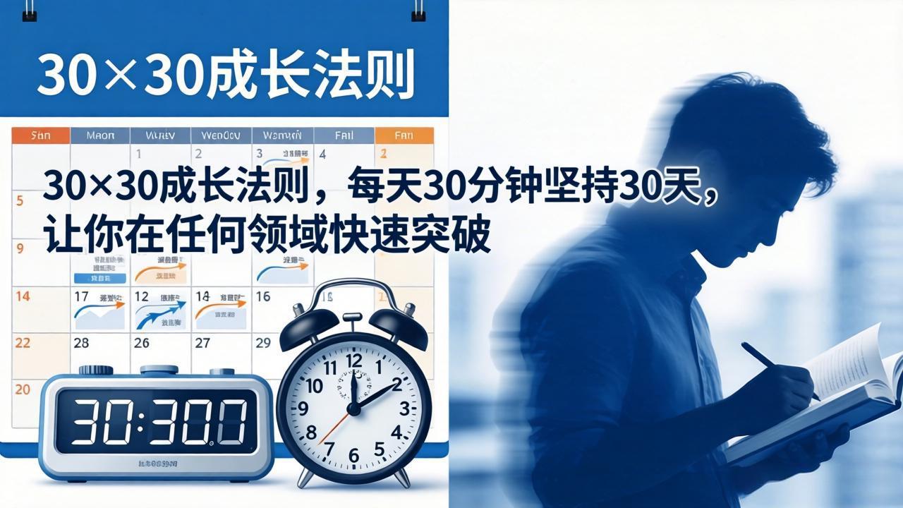 付费文章：30×30成长法则，每天30分钟坚持30天，让你在任何领域快速突破网络赚钱,项目资源网,副业资源网,兼职项目,网赚课程-副业赚钱-互联网创业-独家轻创IP大圣网创