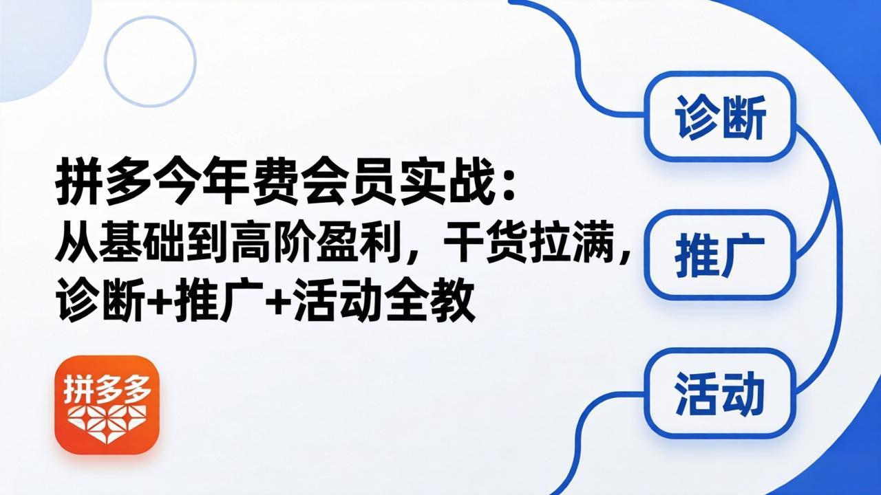 拼多多年费会员实战(更新26年4月28网络赚钱,项目资源网,副业资源网,兼职项目,网赚课程-副业赚钱-互联网创业-独家轻创IP大圣网创