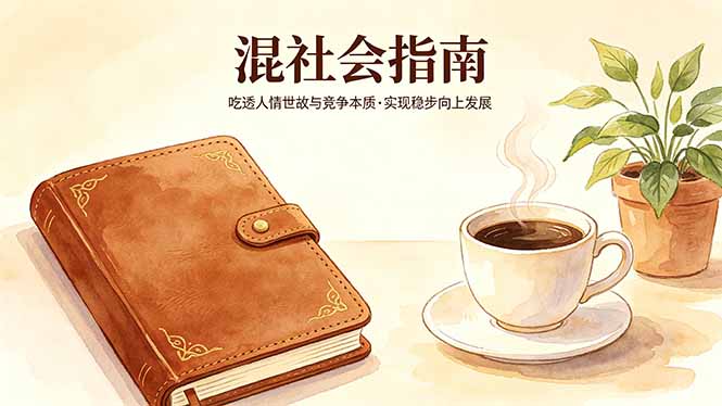 付费文章：混社会指南，吃透人情世故与竞争本质，实现稳步向上发展网络赚钱,项目资源网,副业资源网,兼职项目,网赚课程-副业赚钱-互联网创业-独家轻创IP大圣网创