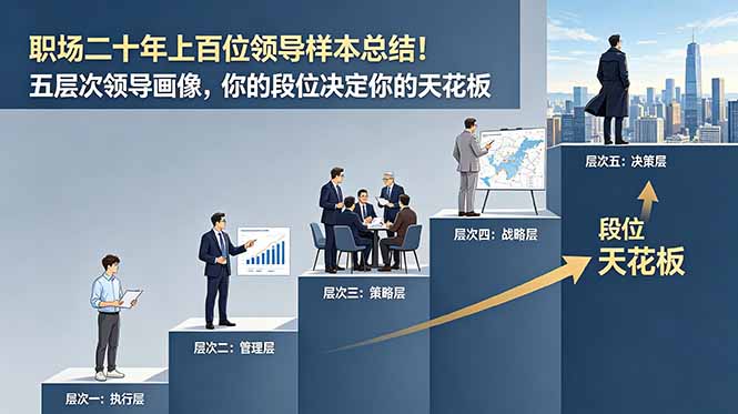 付费文章:职场二十年上百位领导样本总结!五层次领导画像,你的段位决定你的天花板网络赚钱,项目资源网,副业资源网,兼职项目,网赚课程-副业赚钱-互联网创业-独家轻创IP大圣网创
