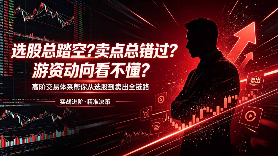 选股总踏空?卖点总错过?游资动向看不懂?高阶交易体系帮你从选股到卖出全链路(更新6月网络赚钱,项目资源网,副业资源网,兼职项目,网赚课程-副业赚钱-互联网创业-独家轻创IP大圣网创