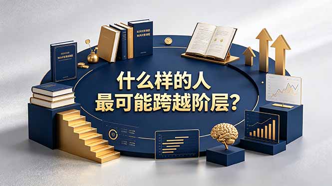 付费文章：什么样的人最可能跨越阶层？具备这五种特质，普通人也能顺利跨越阶层网络赚钱,项目资源网,副业资源网,兼职项目,网赚课程-副业赚钱-互联网创业-独家轻创IP大圣网创