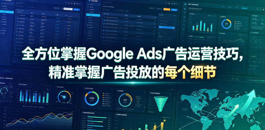 全方位掌握Google Ads广告运营技巧，精准掌握广告投放的每个细节【原创双语字幕】网络赚钱,项目资源网,副业资源网,兼职项目,网赚课程-副业赚钱-互联网创业-独家轻创IP大圣网创
