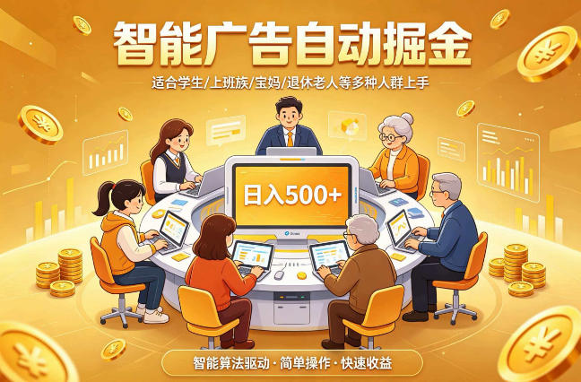 2026年最好做的项目：自动掘金项目，小白轻易上手，单日轻松收入500+【揭秘】网络赚钱,项目资源网,副业资源网,兼职项目,网赚课程-副业赚钱-互联网创业-独家轻创IP大圣网创