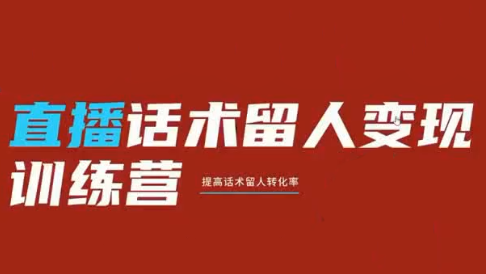 纹汐·直播话术留人变现训练营网络赚钱,项目资源网,副业资源网,兼职项目,网赚课程-副业赚钱-互联网创业-独家轻创IP大圣网创
