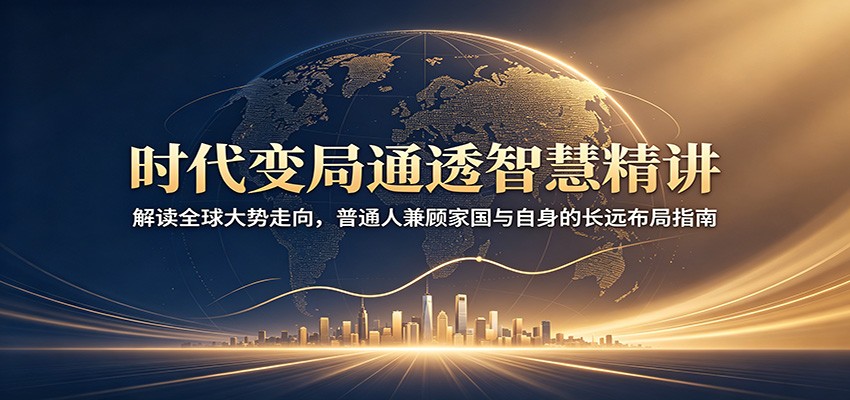 时代变局通透智慧精讲:解读全球大势走向,普通人兼顾家国与自身的长远布局指南网络赚钱,项目资源网,副业资源网,兼职项目,网赚课程-副业赚钱-互联网创业-独家轻创IP大圣网创