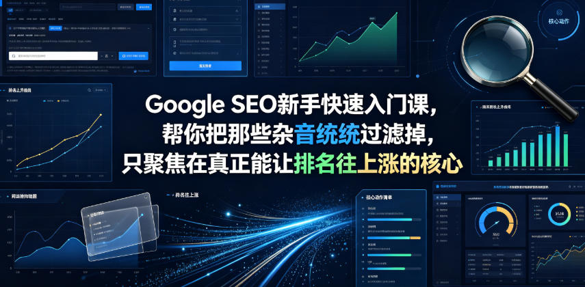Google SEO新手快速入门课，帮你把那些杂音统统过滤掉，只聚焦在真正能让排名往上涨的核心动作【原创双语字幕】网络赚钱,项目资源网,副业资源网,兼职项目,网赚课程-副业赚钱-互联网创业-独家轻创IP大圣网创