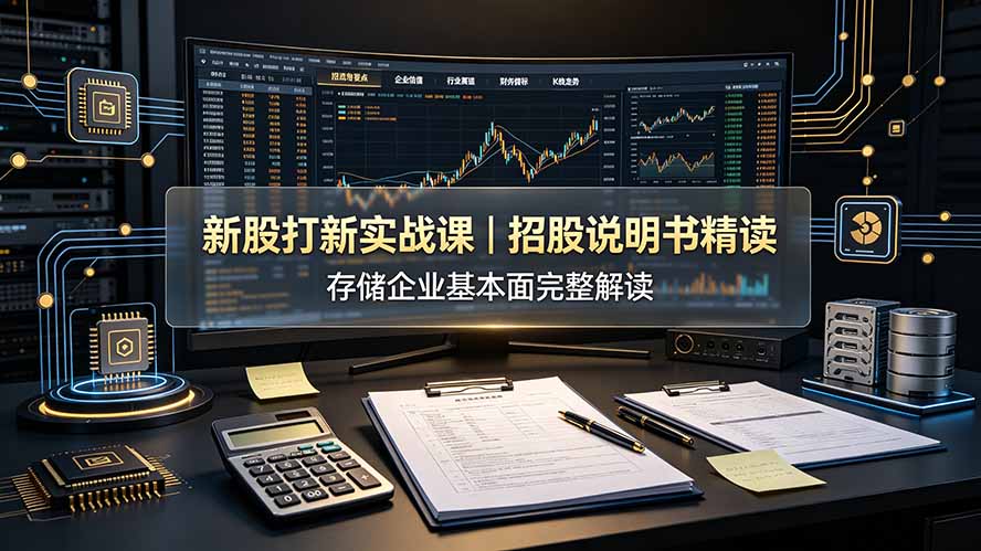 付费文章:新股打新实战课|招股说明书精读,存储企业基本面完整解读网络赚钱,项目资源网,副业资源网,兼职项目,网赚课程-副业赚钱-互联网创业-独家轻创IP大圣网创
