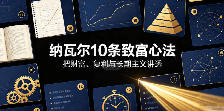 付费文章：纳瓦尔10条致富心法网络赚钱,项目资源网,副业资源网,兼职项目,网赚课程-副业赚钱-互联网创业-独家轻创IP大圣网创