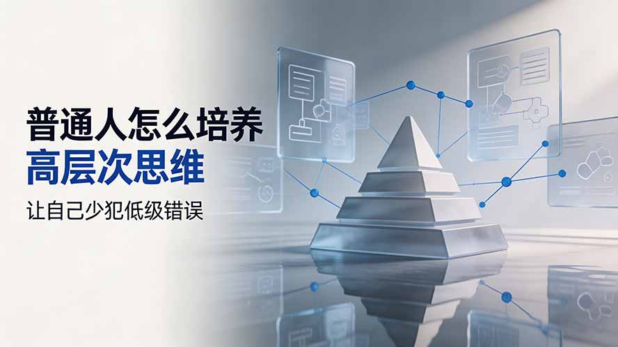 付费文章：普通人怎么培养高层次思维，让自己少犯低级错误网络赚钱,项目资源网,副业资源网,兼职项目,网赚课程-副业赚钱-互联网创业-独家轻创IP大圣网创