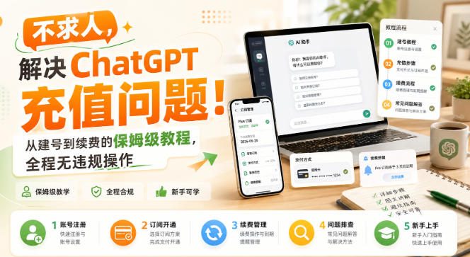 不求人，解决ChatGPT充值问题！从建号到续费的保姆级教程，全程无违规操作网络赚钱,项目资源网,副业资源网,兼职项目,网赚课程-副业赚钱-互联网创业-独家轻创IP大圣网创