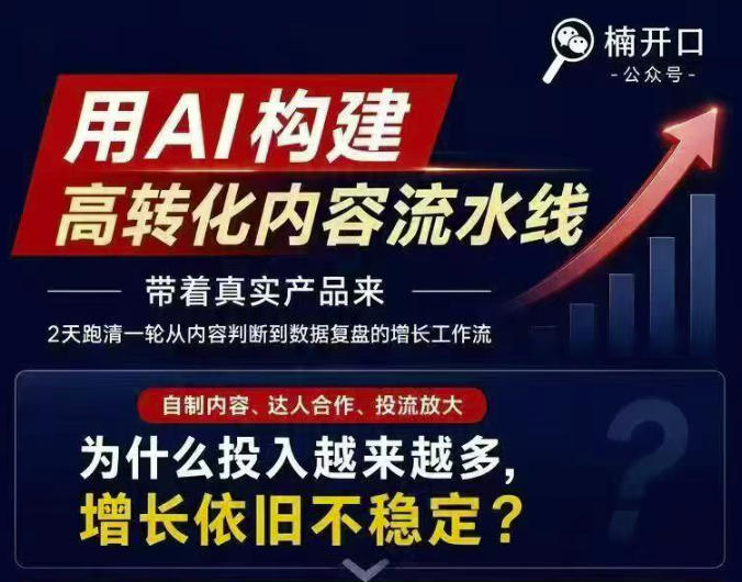 小红书AI内容生产2026年线下课完整现场还原版,用AI构建高转化内容流水线网络赚钱,项目资源网,副业资源网,兼职项目,网赚课程-副业赚钱-互联网创业-独家轻创IP大圣网创