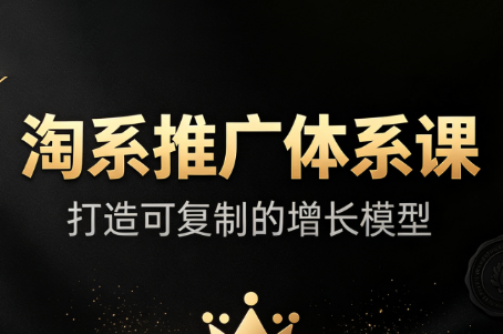 大山·淘系推广体系课网络赚钱,项目资源网,副业资源网,兼职项目,网赚课程-副业赚钱-互联网创业-独家轻创IP大圣网创