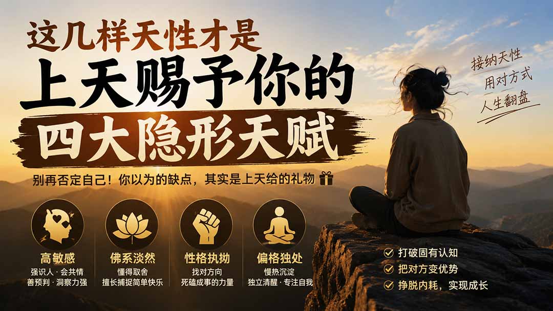 付费文章：这几样天性才是上天赐予你的四大隐形天赋网络赚钱,项目资源网,副业资源网,兼职项目,网赚课程-副业赚钱-互联网创业-独家轻创IP大圣网创