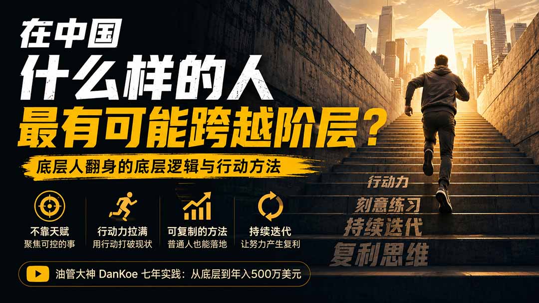 付费文章:在中国什么样的人最有可能跨越阶层?底层人翻身的方法!网络赚钱,项目资源网,副业资源网,兼职项目,网赚课程-副业赚钱-互联网创业-独家轻创IP大圣网创