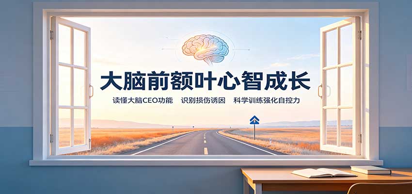 大脑前额叶心智成长:读懂大脑CEO功能,识别损伤诱因,科学训练强化自控力网络赚钱,项目资源网,副业资源网,兼职项目,网赚课程-副业赚钱-互联网创业-独家轻创IP大圣网创