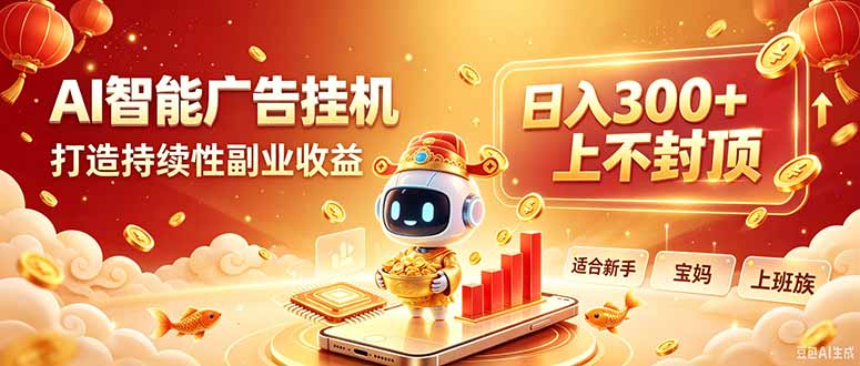 告别手动干活！AI自动化，解锁线上被动收益网络赚钱,项目资源网,副业资源网,兼职项目,网赚课程-副业赚钱-互联网创业-独家轻创IP大圣网创