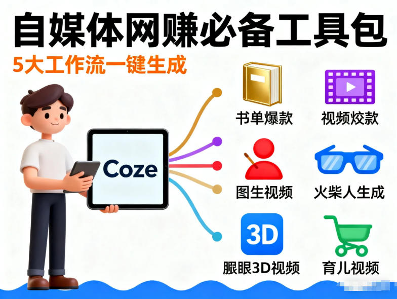 Coze工作流合集，内容一共100份左右，内容丰富，可以提供工作效率网络赚钱,项目资源网,副业资源网,兼职项目,网赚课程-副业赚钱-互联网创业-独家轻创IP大圣网创