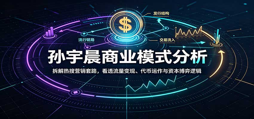 孙宇晨商业模式分析：拆解热搜营销套路，看透流量变现、代币运作与资本博弈逻辑网络赚钱,项目资源网,副业资源网,兼职项目,网赚课程-副业赚钱-互联网创业-独家轻创IP大圣网创