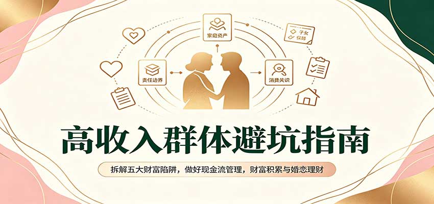 高收入群体避坑指南:拆解五大财富陷阱,做好现金流管理,财富积累与婚恋理财网络赚钱,项目资源网,副业资源网,兼职项目,网赚课程-副业赚钱-互联网创业-独家轻创IP大圣网创