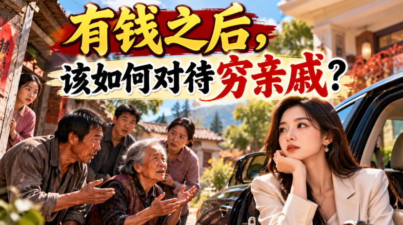 某公众号付费文章：有钱之后，该如何对待穷亲戚？网络赚钱,项目资源网,副业资源网,兼职项目,网赚课程-副业赚钱-互联网创业-独家轻创IP大圣网创