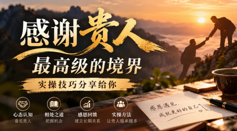某公众号付费文章:感谢贵人最高级的境界,实操技巧分享给你网络赚钱,项目资源网,副业资源网,兼职项目,网赚课程-副业赚钱-互联网创业-独家轻创IP大圣网创
