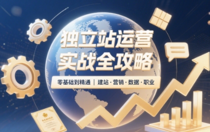独立站运营实战全攻略(更新2026)网络赚钱,项目资源网,副业资源网,兼职项目,网赚课程-副业赚钱-互联网创业-独家轻创IP大圣网创
