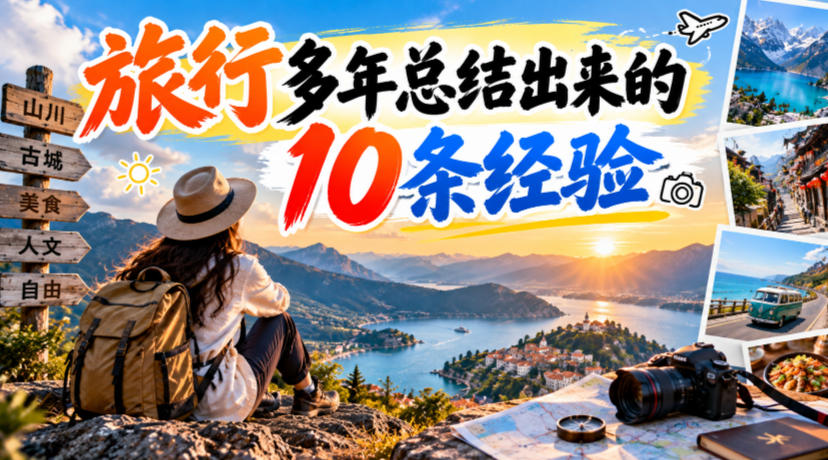 付费文章：旅行多年总结出来的10条经验网络赚钱,项目资源网,副业资源网,兼职项目,网赚课程-副业赚钱-互联网创业-独家轻创IP大圣网创