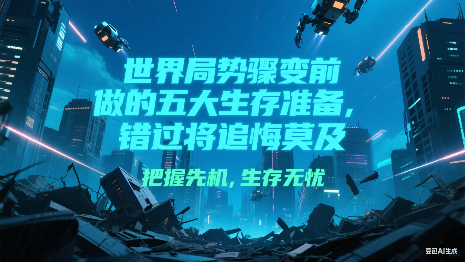 付费文章《世界局势骤变前必做的五大生存准备，错过将追悔莫及》网络赚钱,项目资源网,副业资源网,兼职项目,网赚课程-副业赚钱-互联网创业-独家轻创IP大圣网创