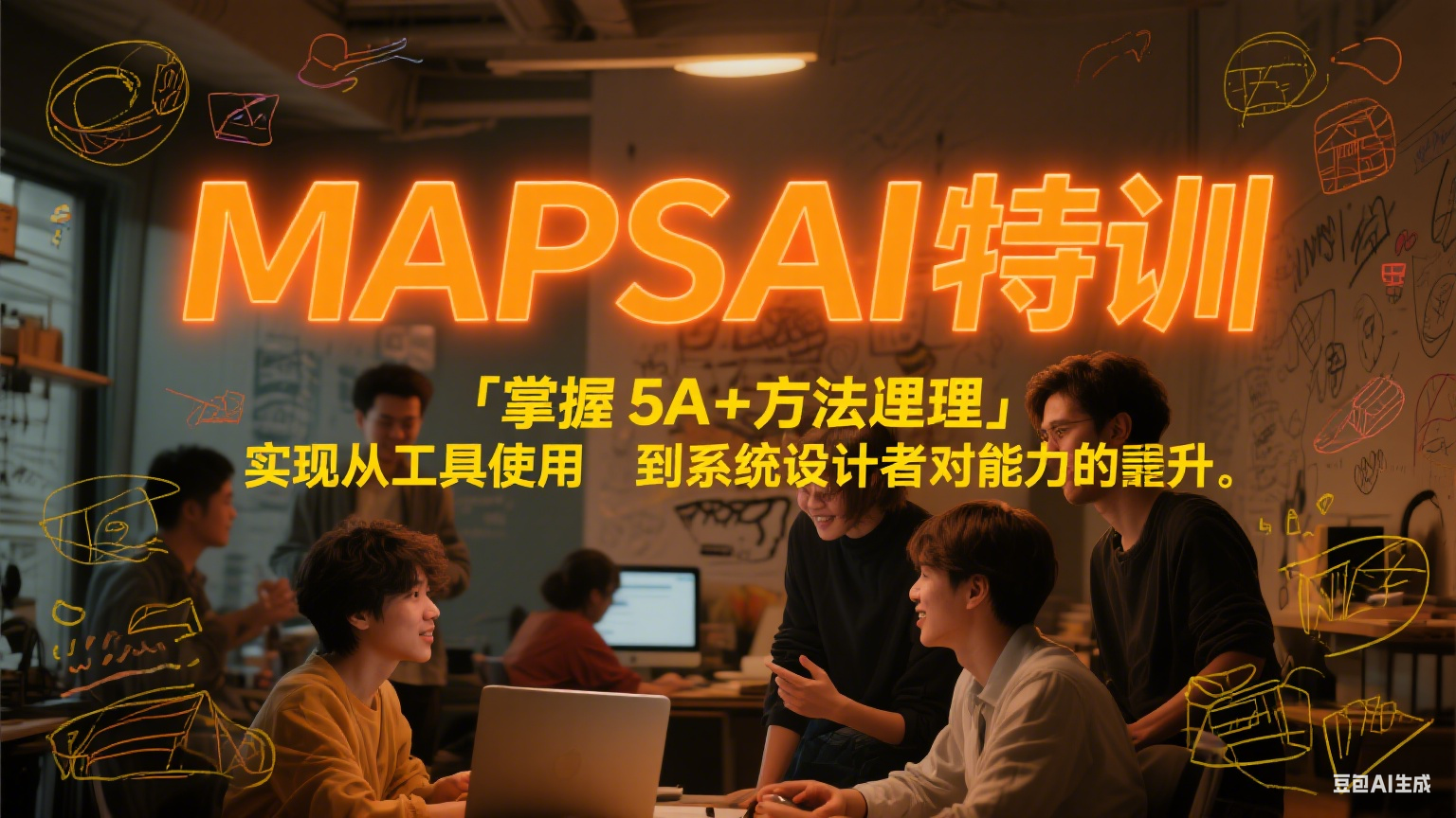 MAPSAI 特训，掌握 5A + 方法论，实现从工具使用者到系统设计者的能力跃升网络赚钱,项目资源网,副业资源网,兼职项目,网赚课程-副业赚钱-互联网创业-独家轻创IP大圣网创