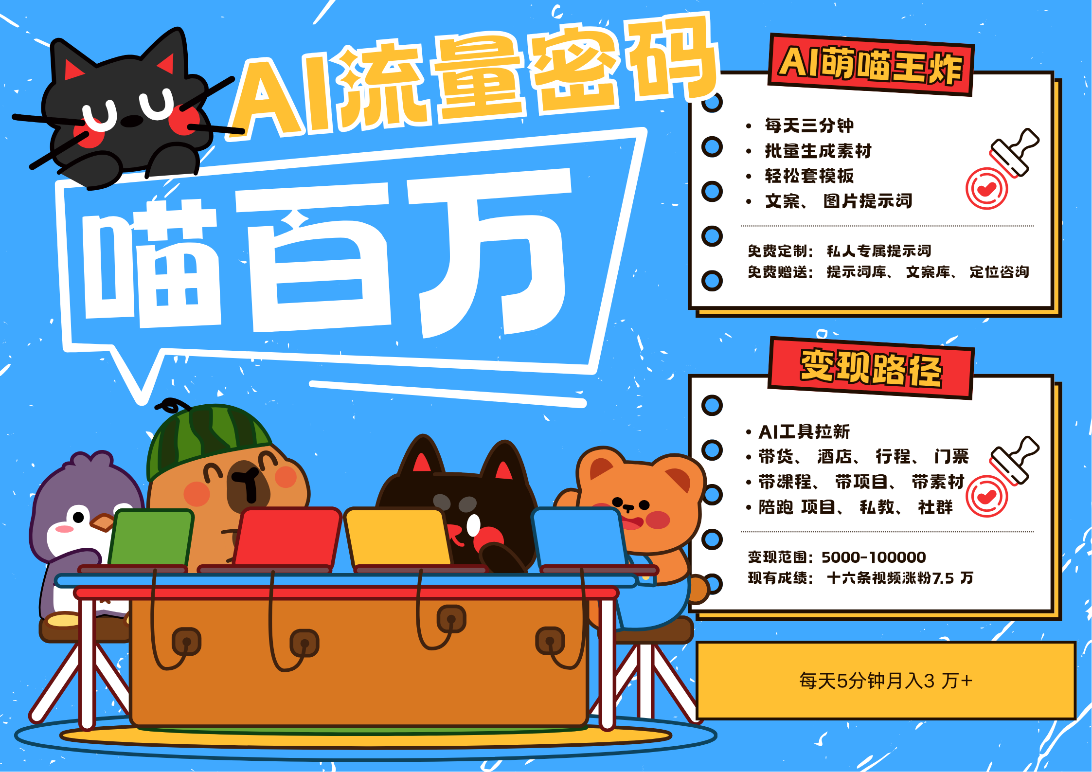 AI+宠物+旅行，2025最火流量密码 轻松用AI宠物做文旅账号，N种变现渠道月入五位数网络赚钱,项目资源网,副业资源网,兼职项目,网赚课程-副业赚钱-互联网创业-独家轻创IP大圣网创