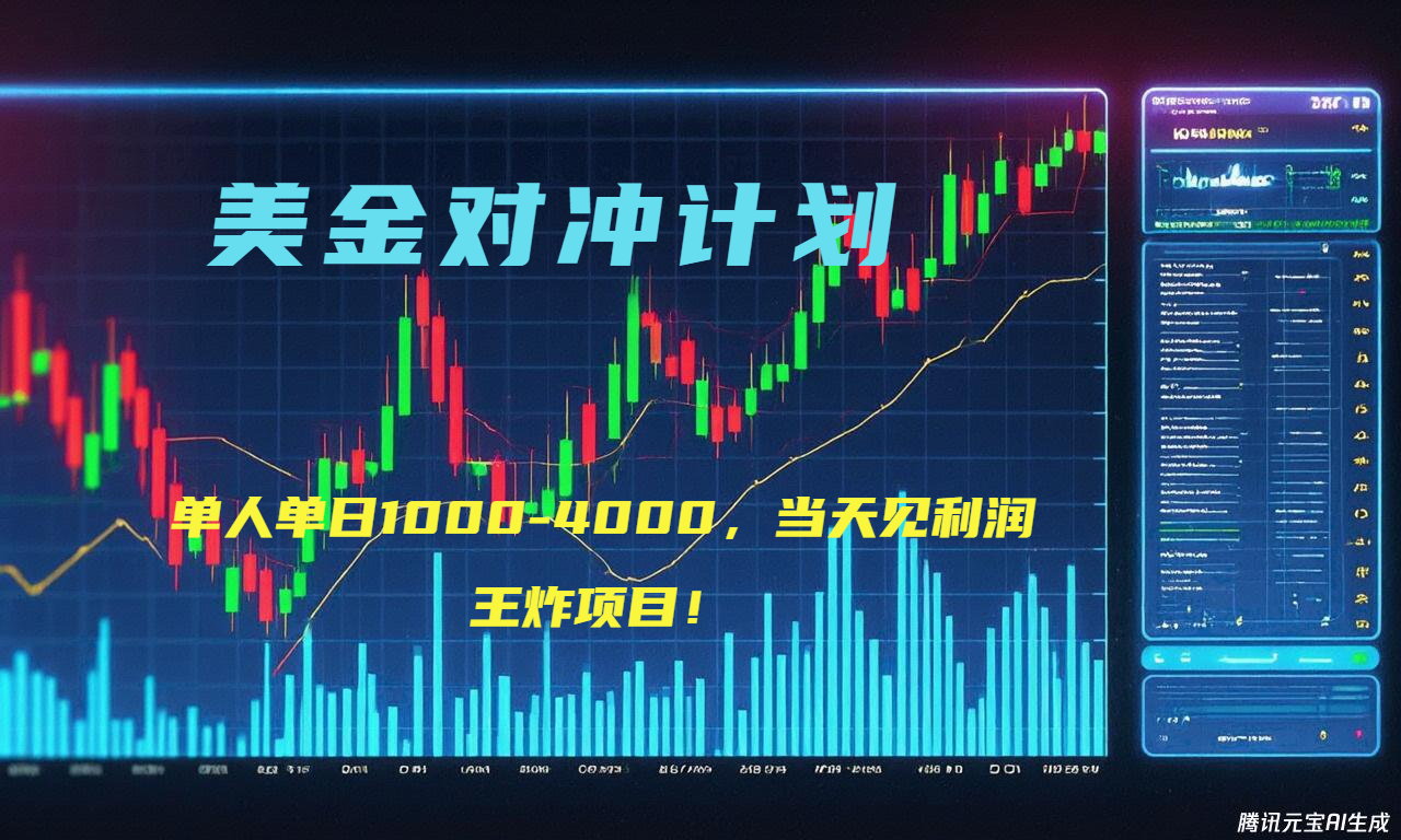 2025年最暴力项目“美金先登计划”最新最强对冲战法，每日实际收益1K-4K网络赚钱,项目资源网,副业资源网,兼职项目,网赚课程-副业赚钱-互联网创业-独家轻创IP大圣网创