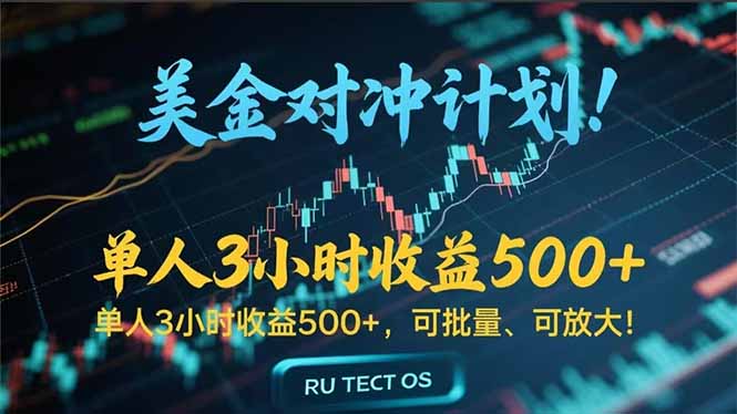 长久稳定的撸美金项目，平均3小时收入 500+，可公司实地考察实地操作！网络赚钱,项目资源网,副业资源网,兼职项目,网赚课程-副业赚钱-互联网创业-独家轻创IP大圣网创